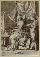 N 071
<br/>
De heilige Cecilia
<br/>
<em>Goltzius, Hendrick (1558-1617)</em>